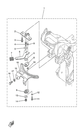 Фрикционный диск рулевого механизма для SEA-PRO F15 