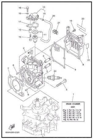 Двигатель для SEA-PRO F2.5